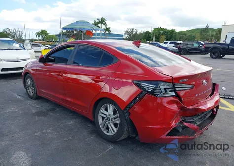 2020 Hyundai Elantra Sel из США, поврежденный, VIN 5NPD84LFXLH526001